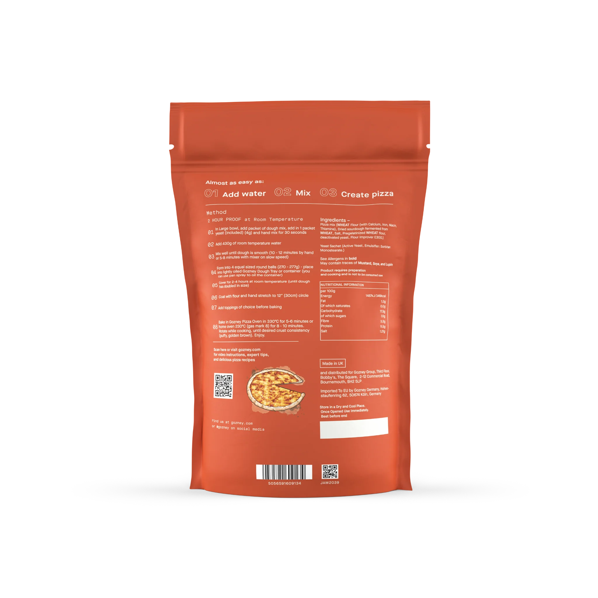 Classic Pizza Dough Mix - Image 2